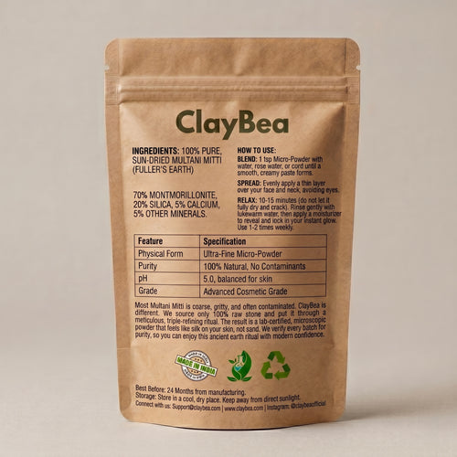 Kraft paper stand-up pouch with the rectangular transparent window