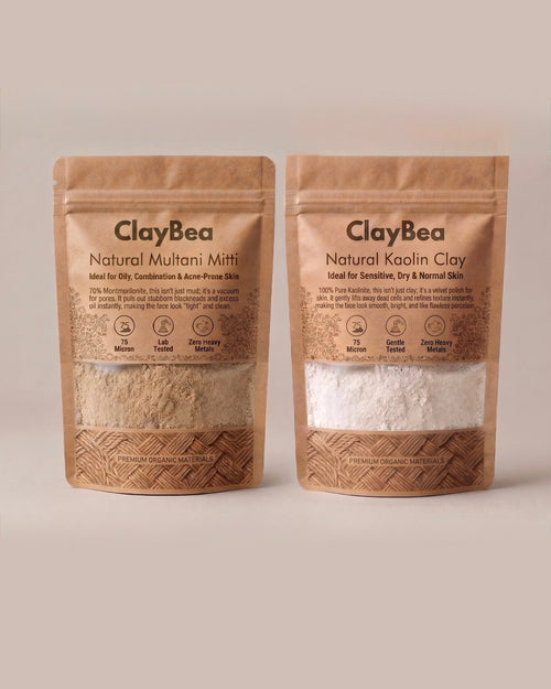 Get the ultimate pore detox and texture refinement with the ClayBea Duo Pack